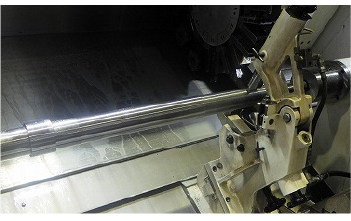 シャフトの切削加工