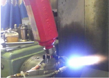 高速ガス溶射器(TERODYN2000)